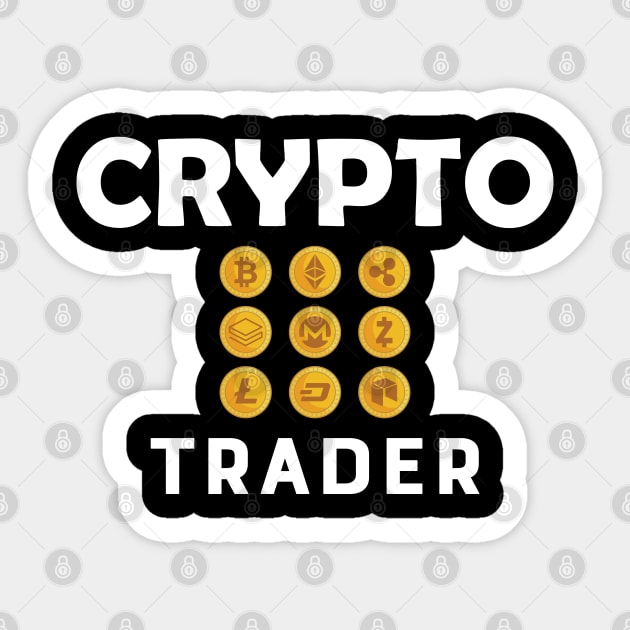 Crypto Trader Sticker by KC Happy Shop